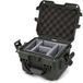 Nanuk 908 Case w/padded divider - Olive