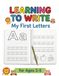 Learning to Write My First Letters