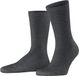 FALKE Run Rib Crew Sokken unisex grijs - maat 37-38