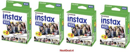 Fujifilm Instax Wide 4pack 10x2