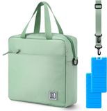 Brisby 4 Laags Geïsoleerde Koeltas - Lunchtas 7 liter - Smooth green