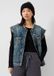 QS s.Oliver QS Indoor-Weste blauw katoen M