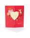 UK Greetings Kerstkaart voor vrouw - prachtig hartontwerp