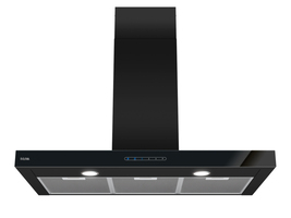 ETNA AB790ZT Muurmontage Afzuigkap | 609 m³/uur | Zwart