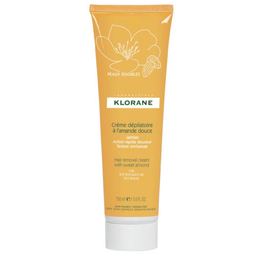 Klorane Huid L'Amande Crème Dépilatoire - 3282770207378