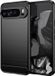 Techsuit Hoesje geschikt voor Google Pixel 9 Pro XL - Carbon Silicone Back Cover - Zwart