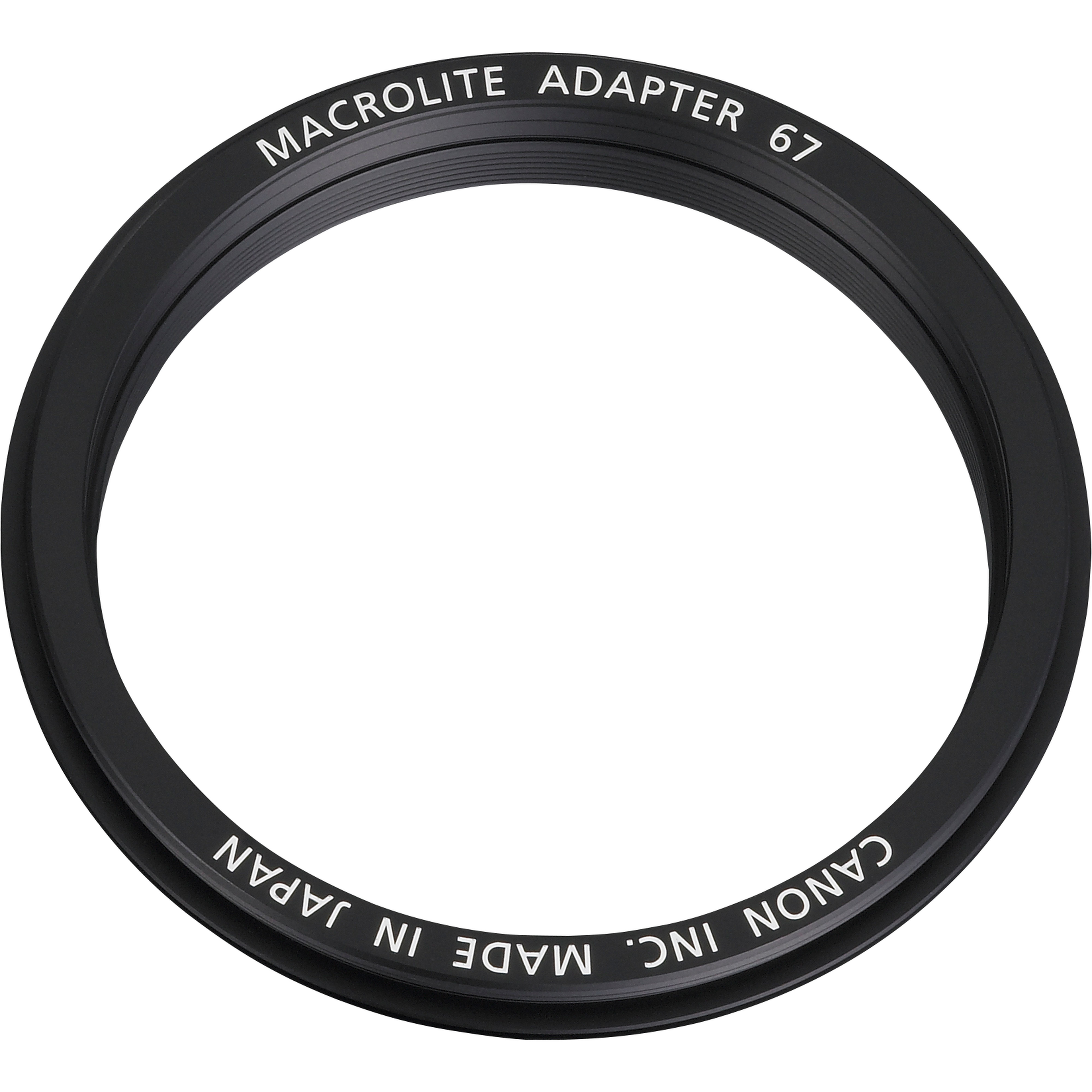 Canon Macro Ring Lite-Adapter 67mm - Zwart