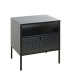 HAKU Console zwart, metaal
