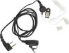 vhbw Headset kompatibel mit Alan Midland GXT-1000, G9, G8, GXT-450, GXT-444, GXT-300, GXT-1050, GXT-400, GXT-325 Funkgerät - noir, tuyau acoustique