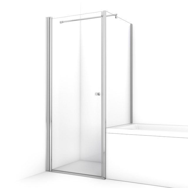 Maxaro Douchecabine met Badwand 80x75 cm