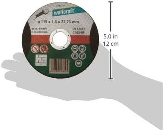 wolfcraft - Doorslijpschijf voor steen - 1686999
