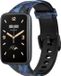By Qubix - Siliconen bandje met print - Camouflage blauw - Geschikt voor Xiaomi Smart Band 7 Pro / Mi Band 7 Pro bandje