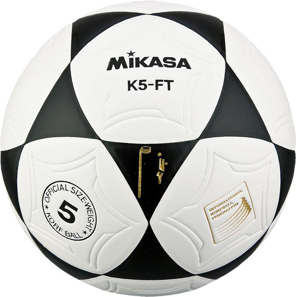 Mikasa Korfbal - wit/zwart