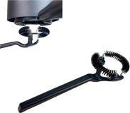 Merkloos 2 stuks Espressomachine Reinigingsborstel voor 58mm Groepkop