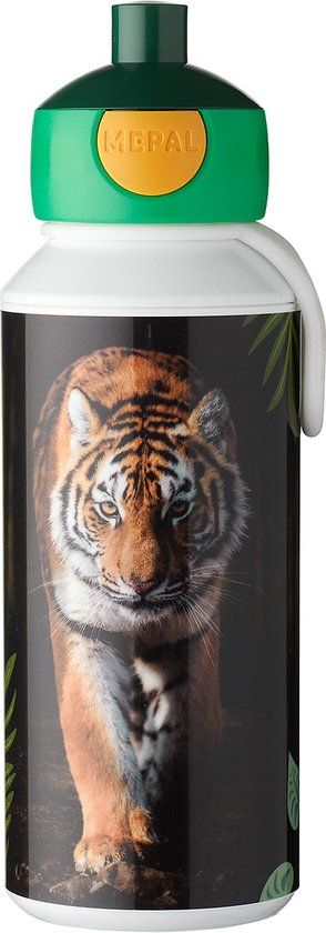 Mepal Campus Pop-up Drinkfles - 400 ml - Wild Tiger