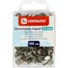 Centauro - 100 punaises van vernikkeld metaal, 10 mm, zilver, kurk- of wandborden