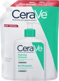 CeraVe Schuimende Reinigingsgel Navulling - voor normale tot vette huid - met 3 essentiële ceramiden - 473ml