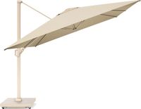 Platinum Challenger T¹ Premium Zweefparasol 400x300cm Sandstone/Champagne