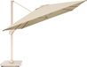 Platinum Challenger T¹ Premium Zweefparasol 400x300cm Sandstone/Champagne