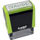 Trodat X-print 4912 navulbare zelfinktende stempel, Geldige tekst, groene inkt, afdrukformaat 46 x 16 mm