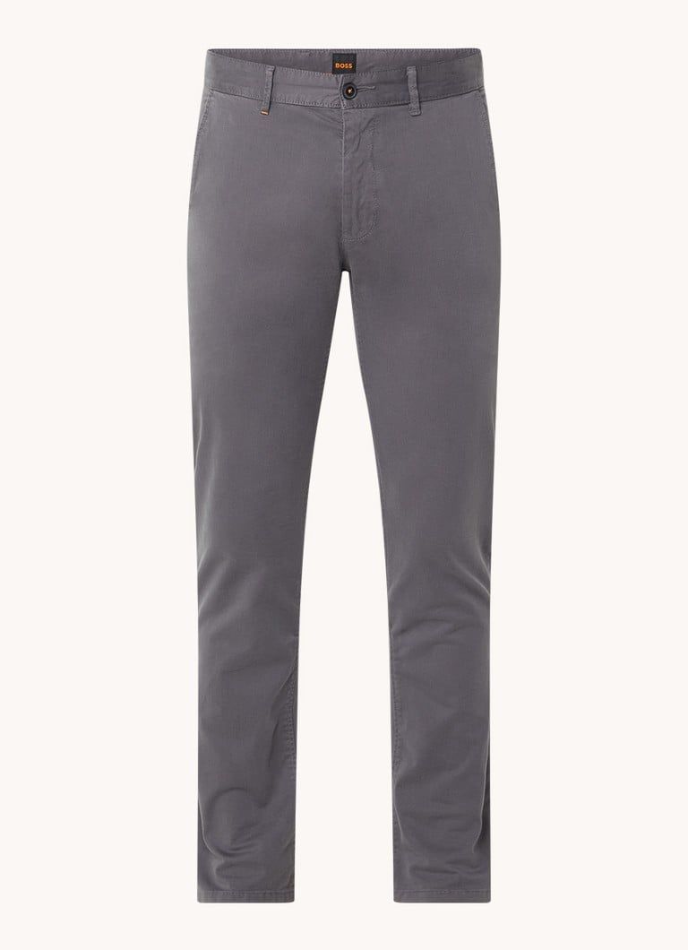 HUGO BOSS Slim Fit Chino Trousers with Pockets