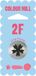 Colour Mill Piping Tip - 2F M Drop Flower - Spuitmondje Bloem