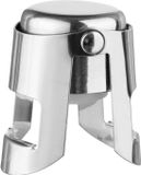Secret de Gourmet Wijnstopper - Champagnestop - Flessenstop - RVS - Zilver