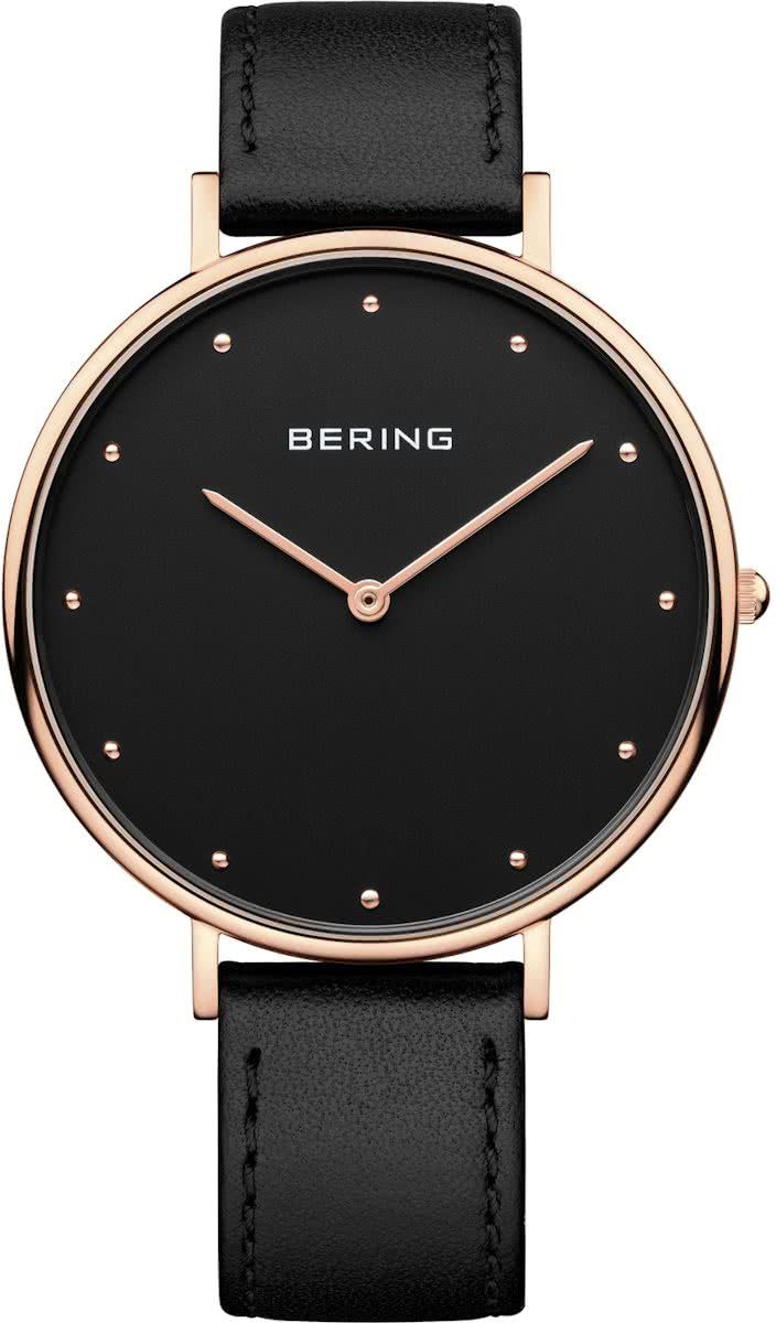 Bering 14839-462 - Horloge - Kalfsleer - Rosékleurig - Ø 39 mm