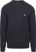Lyle & Scott Pullover Lamswol Navy - Maat M - Heren - Pullovers