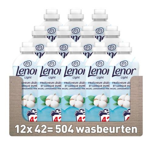 Lenor Light wasverzachter - Katoen - 42 wasbeurten - 504 wasbeurten