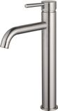 Fortifura Calvi Wastafelkraan - 33.9cm - verhoogd - opbouw - PVD - geborsteld RVS