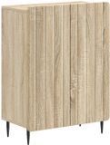 vidaXL Badkamer Opbergkast ZWOLLE Sonoma Eiken 59,5 x 31 x 79,5 cm