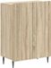 vidaXL Badkamer Opbergkast ZWOLLE Sonoma Eiken 59,5 x 31 x 79,5 cm
