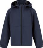 ZIGZAG Softshelljacke Troy donkerblauw Unisex Polyester Kinderen Maat 116