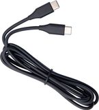 Jabra 14208-32 USB-kabel USB 3.2 Gen 2 (3.1 Gen 2) 1,2 m USB C Zwart
