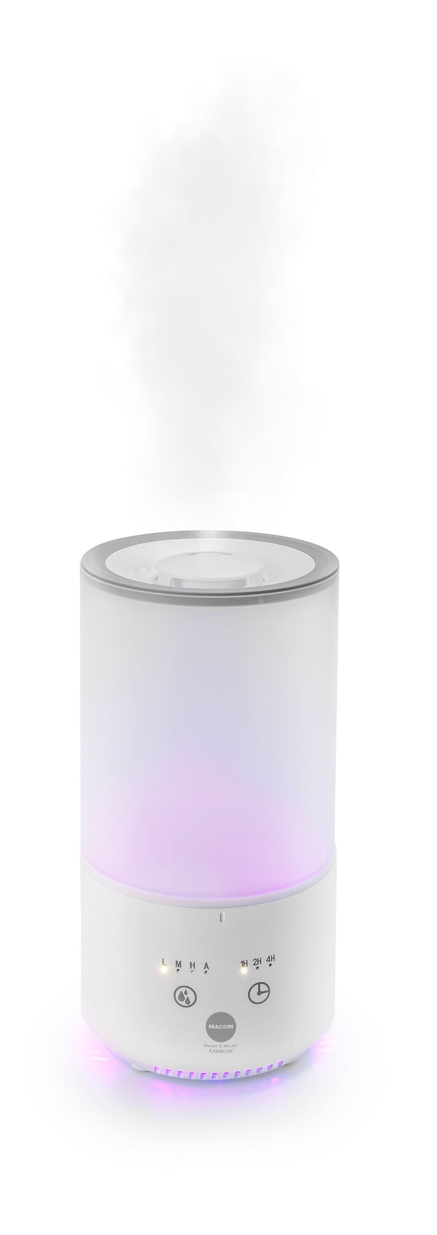 Macom Enjoy & Relax Inverno Rainbow Luchtbevochtiger - Wit