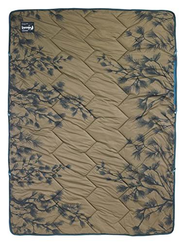 Thermarest Stellar Blanket - bruin - 190 cm - peeking Pine Print