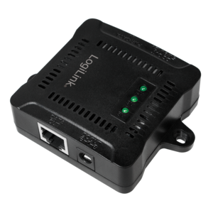 LogiLink POE005 - PoE adapter - Gigabit Ethernet - Zwart