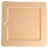 Garcia de Pou 212.72 Rechthoekige Plaat van Saccharum, Natuurlijk, 200 mm x 200 mm x 10 mm, 200 stuks