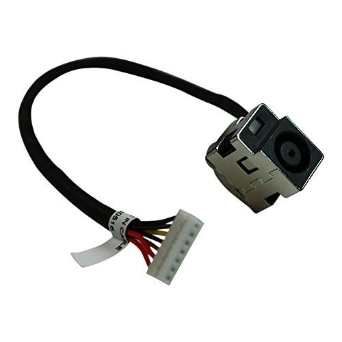 Power4Laptops Compatibele laptop gelijkstroomingang Met kabel compatibel met HP 646121-001