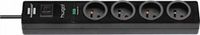 Brennenstuhl 4-socket plugboard with power switch