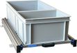 car systems Aluminium schuifframe voor camper 90x40 cm inclusief 2 open bakken