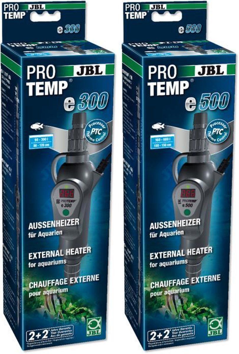 JBL ProTemp e300 - Aquarium Verwarming - Zwart