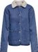 ONLY ONLALLISON LS TEDDY DNM JACKET BJ Fille Veste matelassée L Coton Medium Blue Denim Automne/Hiver 2025