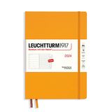 LEUCHTTURM1917 367852 Weekplanner Composition (B5) 2024, 12 maanden, Rising Sun, Engels