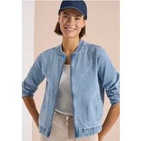 cecil Blouson in denimkwaliteit met ritssluiting