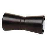 Tiedown Engineering Roulement de guidage central pour rouleau de quille en caoutchouc Noir 8 trous 5/8