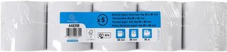 Exacompta 50x Kassarol 80x80mm - 95m - 1 laag thermisch papier 44g/m2 - Wit