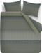 Kardol Tercio dekbedovertrek - Lits-Jumeaux - 240 x 200/220 cm - Groen