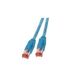 EFB Elektronik 2m Cat.6a SF/UTP (S-FTP) Netzwerkkabel Blau